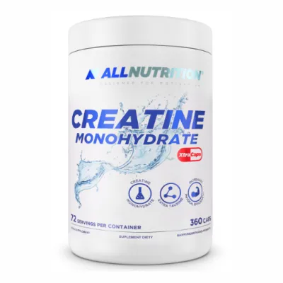 Креатин моногідрат Allnutrition — 360caps, для сили та тренувань