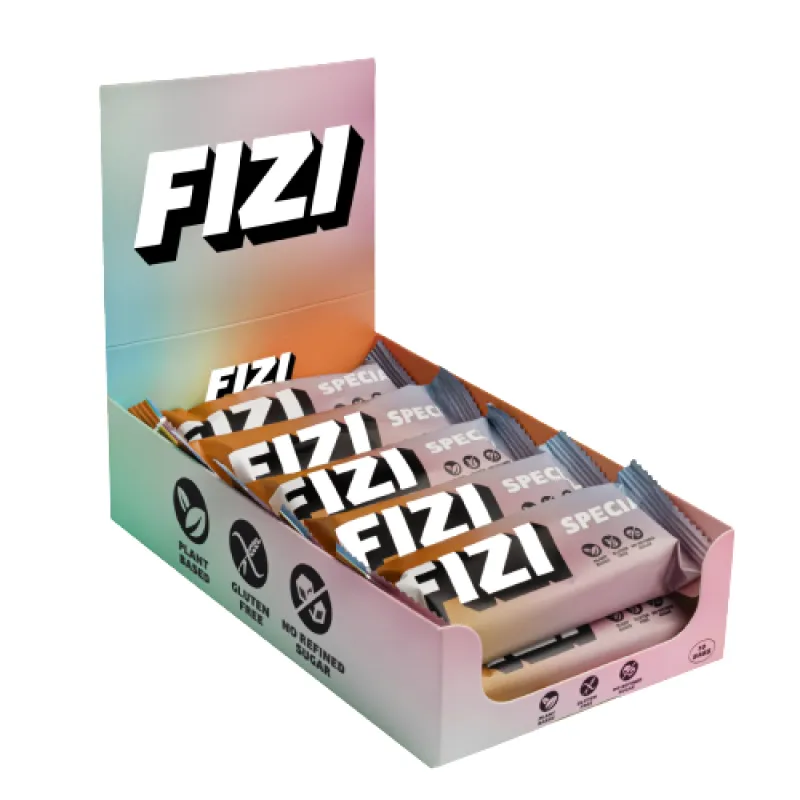 Протеиновые батончики, FIZI Protein Bar Special Box - 10x45g Raspberry Matcha