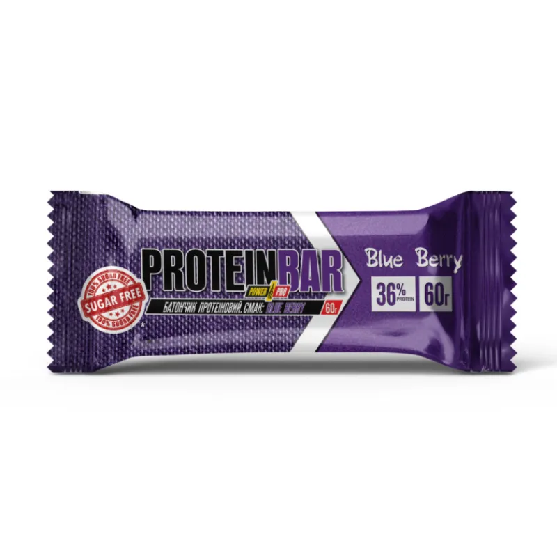 Протеиновые батончики, Power Pro 36% Sugar Free - 20x60g