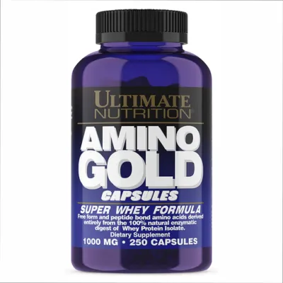 Амінокислоти 1000 мг Ultimate Nutrition (Amino Gold) — 250 капсул