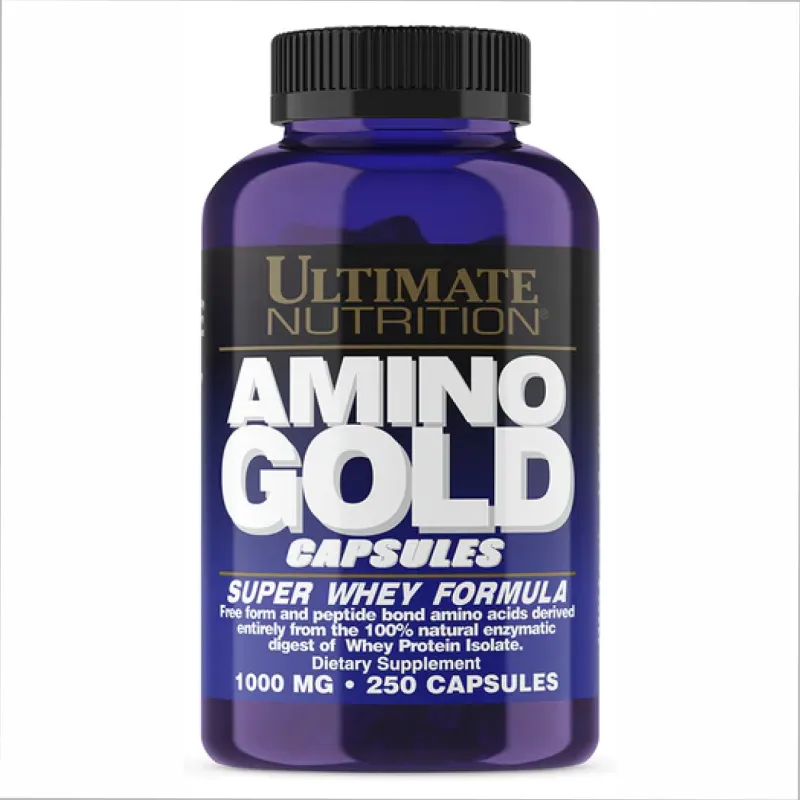 Аминокислоты 1000 мг Ultimate Nutrition (Amino Gold) – 250 капсул