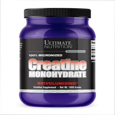 Креатин моногідрат Ultimate Nutrition — 1000 г, для сили та тренувань