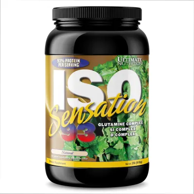 Ізолят сироваткового протеїну Ultimate Nutrition (ISO Sensation 2lb) — 910 г, натуральний