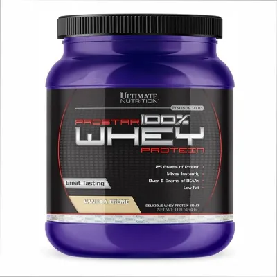 Сироватковий протеїн Ultimate Nutrition (Prostar 1lb) — 454 г, ваніль
