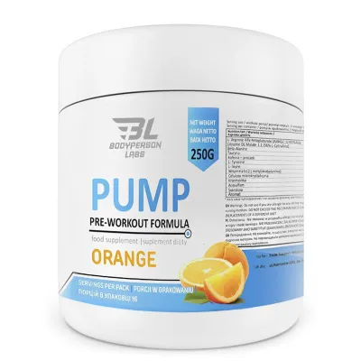 Передтренувальний комплекс, Pre-Workout Formula - 250g Orange