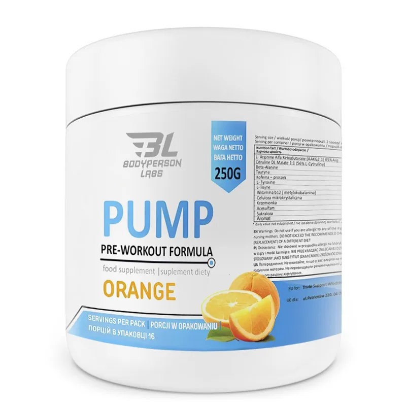 Предтренировочный комплекс, Pre-Workout Formula - 250g