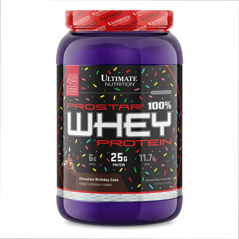Prostar Whey 2lb - 907g Chocolate Birthday Cake