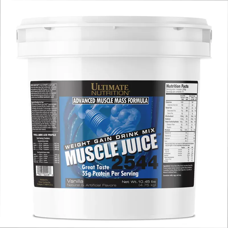 Гейнер, Muscle Juice 2544 - 4750g Vanilla