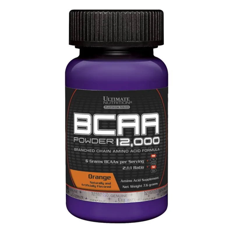 BCAA амінокислоти Ultimate Nutrition (Powder 12000) — 7,6 г, апельсин