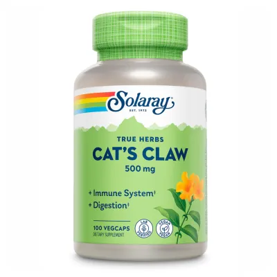 Кошачий коготь, Cat's Claw 500mg - 100 vcaps