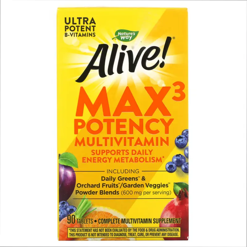 Мультивитамины, Max3 (With Iron) - 90 tabs