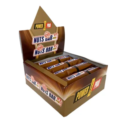 Протеиновые батончики, Protein Bar - 20x70 Nuts bar 100% sugar free