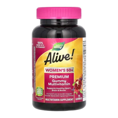 Мультивитамины, Women's 50+ Premium Gummies Multivitamin - 75 gummies