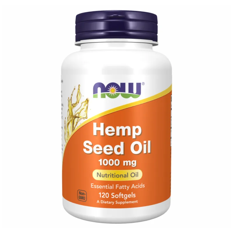 Конопляное масло, Hemp Seed Oil 1000 mg - 120 Softgels