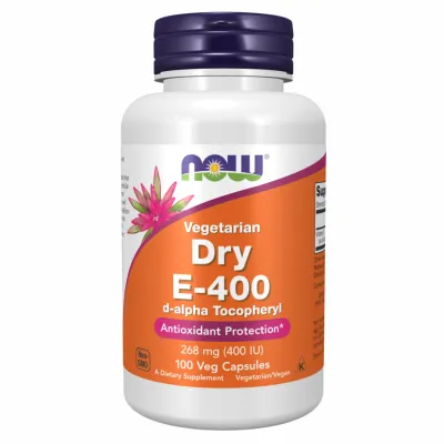 Вітамін Е, DRY E-400 - 100 vcaps