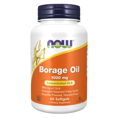 Масло огуречника (Бораго), Borage Oil 1000mg - 60 sgels
