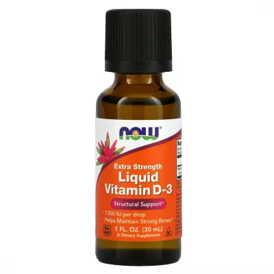 Рідкий Вітамін Д-3, Liquid Vitamin D-3 - 30ml (1fl oz)