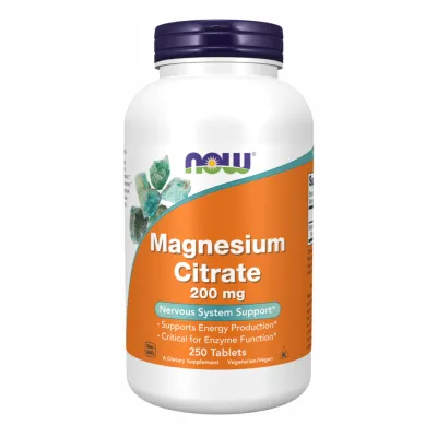 Магний Цитрат, Magnesium Citrate 200mg - 250 tabs