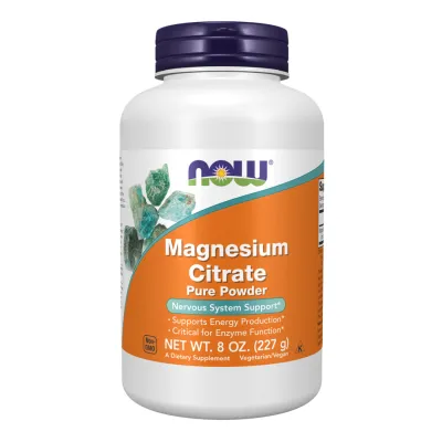 Магний Цитрат Пудра, Magnesium Citrate Powder - 8 oz