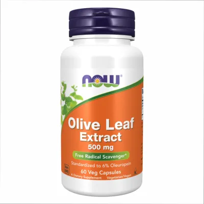Экстракт оливковых листьев, Olive Leaf Extract 500 mg - 60 veg caps