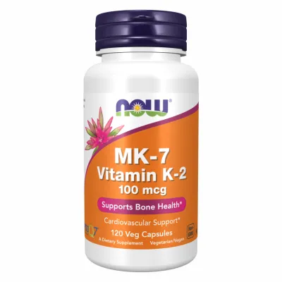 Витамин К2, Vitamin K-2 (MK7) 100 mcg - 120 vcaps