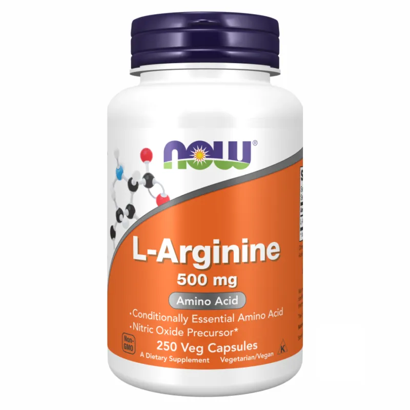 Л Аргинин, Arginine 500mg - 250 vcaps