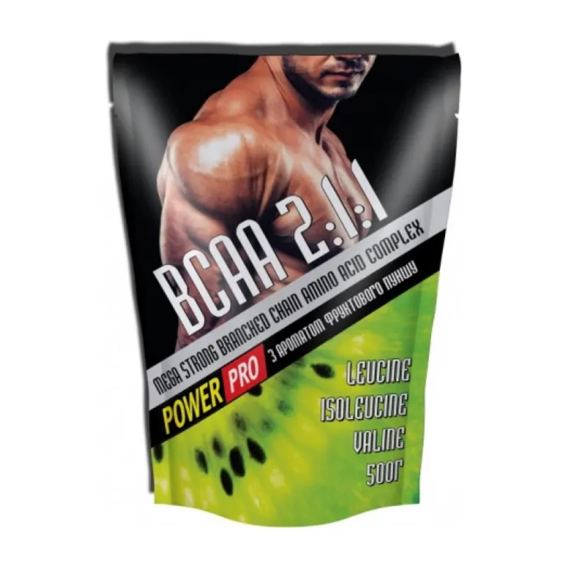 Комплекс амінокислот, BCAA 2-1-1 - 500g Fruit Punch