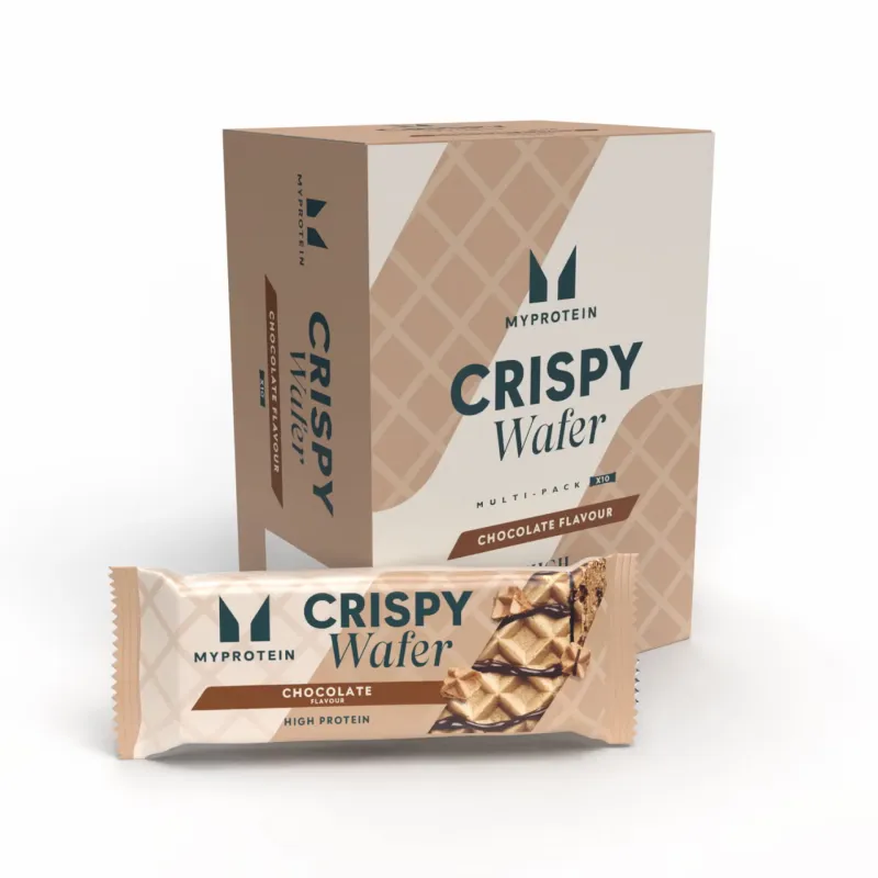 Протеїнові вафлі, Crispy Wafers - 10x42g Chocolate