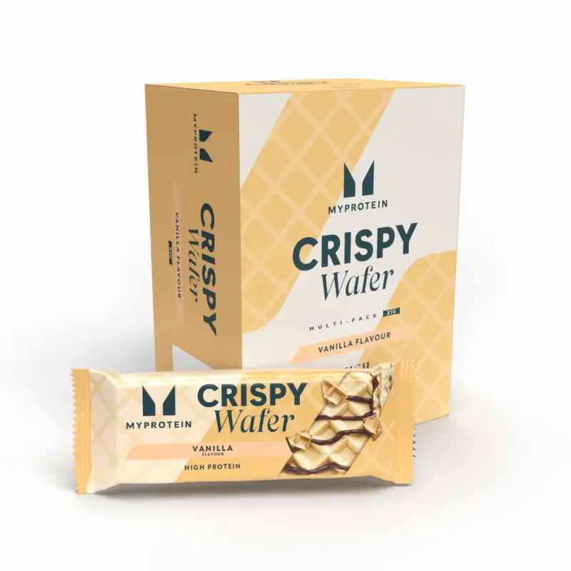 Протеїнові вафлі, Crispy Wafers - 10x40g Vanilla