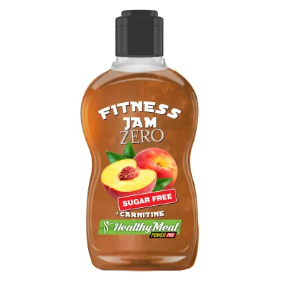 Фітнес Джем з Л-Карнітином, Fitnes Jam Sugar Free + L Carnitine - 200g Apricot