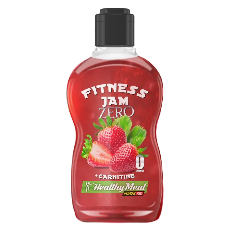 Фитнес Джем с Л-Карнитином, Fitnes Jam Sugar Free + L Carnitine - 200g Strawberry