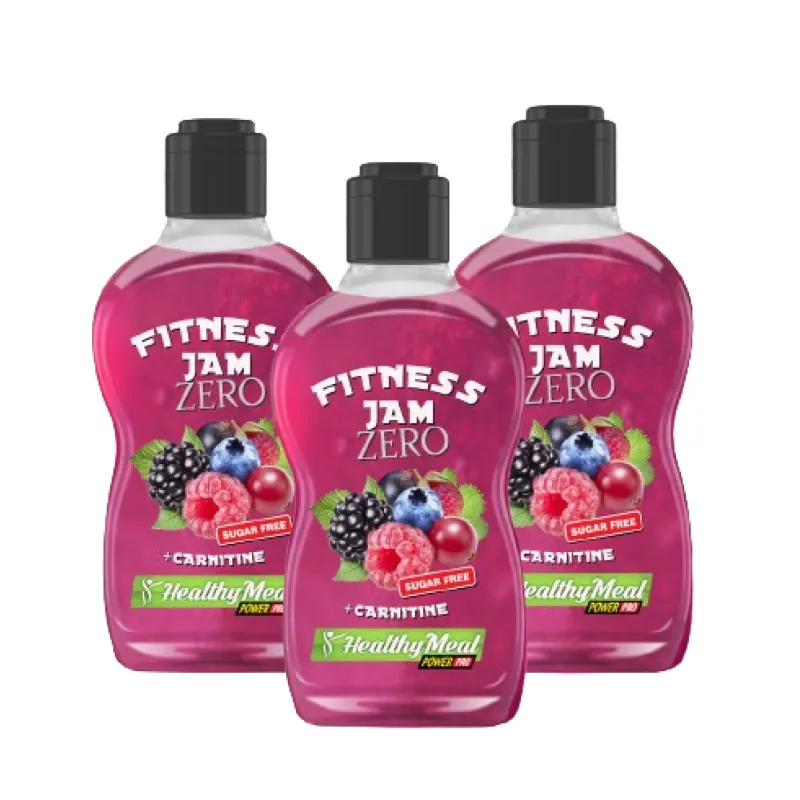 Фитнес Джем с Л-Карнитином, Fitnes Jam Sugar Free + L Carnitine - 200g Forest Fruit
