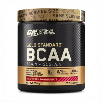 BCAA аминокислоты Optimum Nutrition (Gold Standard) – 266 г, апельсин малина