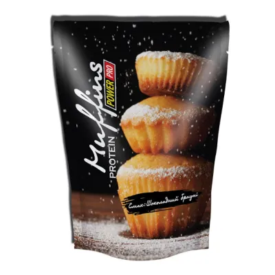 Протеиновый мафин, Protein Muffins - 600g Chocolate Brownie