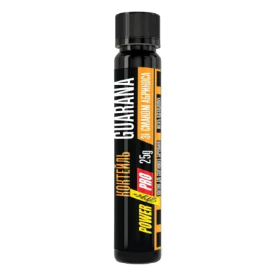 Энергетический коктейль из Гуараны, Shot Guarana - 20x25 Apricot