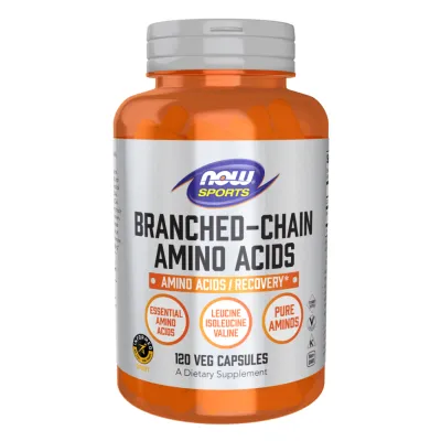 Амінокислоти Now Foods (Branch-Chain Amino) — 120 веганських капсул