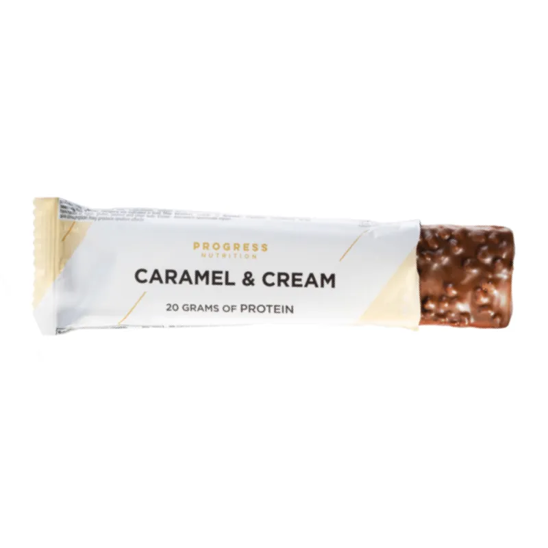 Протеиновый батончик, Protein Bar - 12x60g Caramel Cream