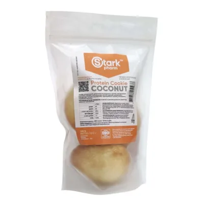 Протеїнове печиво, Protein Cookie - 100g Coconut