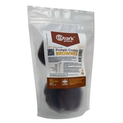 Протеїновий батончик Stark Pharm (Cookie) — 100 г, brownies