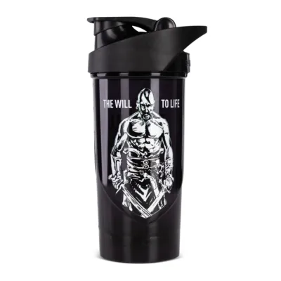 Шейкер, Shaker The Will To Life - 700ml Black-White