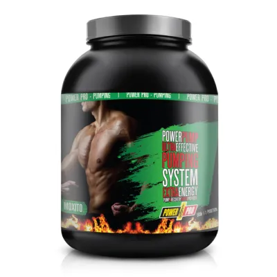 Предтренировочный комплекс, Power Pump - 500g Mojito