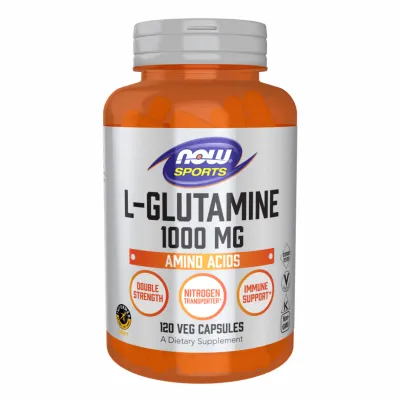 L-глутамін, L-Glutamine 1000mg - 120 vcaps
