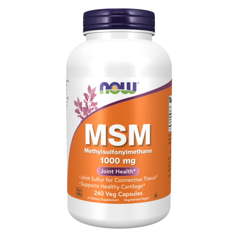 МСМ (Метилсульфонилметан), MSM 1000mg - 240 vcaps