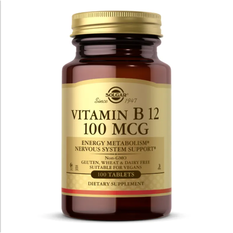 Витамин В-12, Vitamin B12 100mcg - 100 tabs