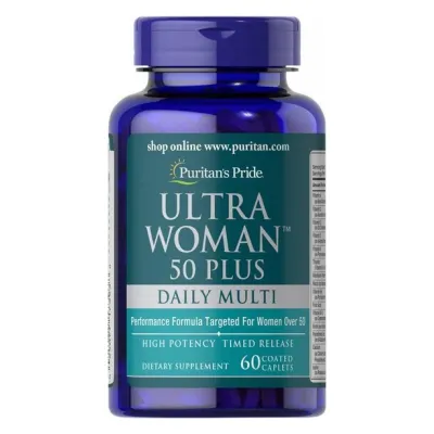 Мультивітаміни для жінок, Ultra Woman™ 50 Plus Multi-Vitamin - 60 caps