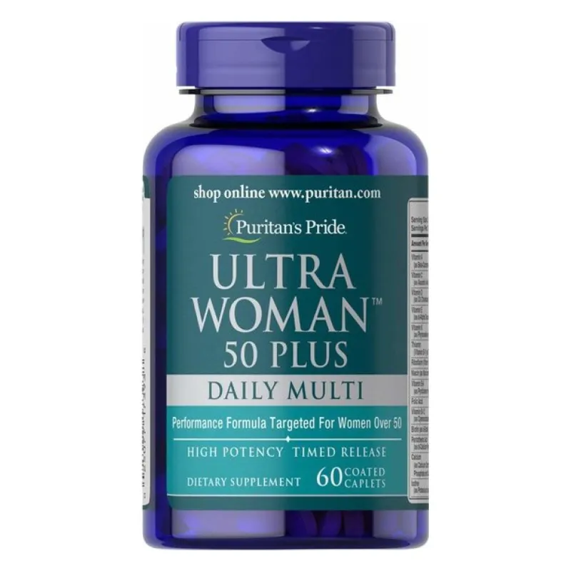Мультивитамины для женщин, Ultra Woman™ 50 Plus Multi-Vitamin - 60 caps