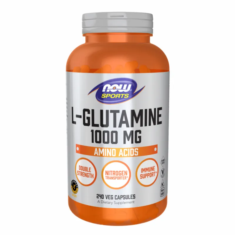 Л-Глютамин, L-Glutamine 1000mg - 240 vcaps