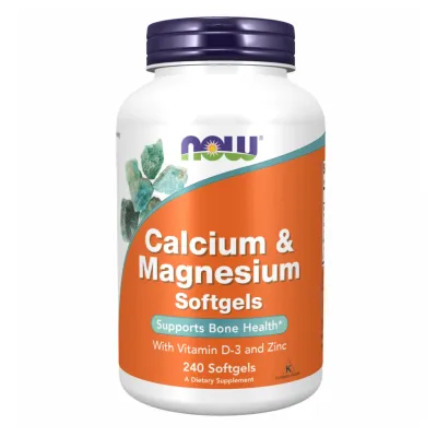Кальцій, Магній, Д, Calcium-Magnesium+D - 240 sgels