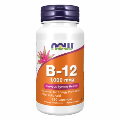 Витамин B12, B-12 1000mcg - 250 Lozenges