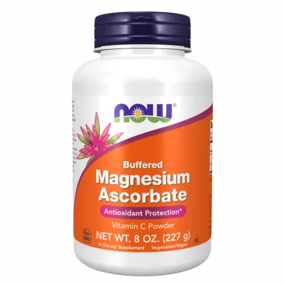 Чистий буферизований аскорбат магнію, Magnesium Ascorbate - 227g